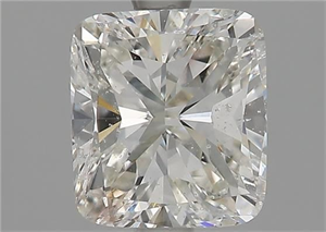Picture of Natural Diamond 1.52 Carats, Radiant with  Cut, H Color, SI1 Clarity and Certified by GIA