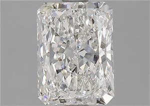 Foto Diamante Natural 1.51 quilates, Radiante , Color H, claridad VVS1 y certificado GIA de