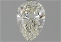 Diamante Natural 0.93 quilates, De pera , Color K, claridad VVS2 y certificado GIA