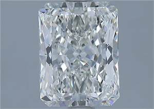 Foto Diamante Natural 1.58 quilates, Radiante , Color H, claridad VVS1 y certificado GIA de