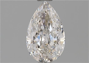 Picture of Natural Diamond 0.70 Carats, Pear with  Cut, H Color, VVS2 Clarity and Certified by GIA