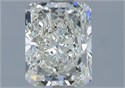 Natural Diamond 1.50 Carats, Radiant with  Cut, K Color, VVS2 Clarity and Certified by GIA
