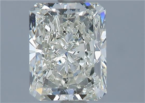 Picture of Natural Diamond 1.50 Carats, Radiant with  Cut, K Color, VVS2 Clarity and Certified by GIA