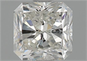 Natural Diamond 1.10 Carats, Radiant with  Cut, G Color, I1 Clarity and Certified by GIA