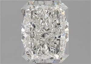 Picture of Natural Diamond 1.50 Carats, Radiant with  Cut, H Color, SI1 Clarity and Certified by GIA