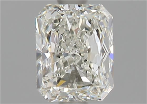 Picture of Natural Diamond 1.17 Carats, Radiant with  Cut, I Color, VVS2 Clarity and Certified by GIA