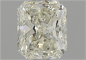 Natural Diamond 1.30 Carats, Radiant with  Cut, K Color, SI1 Clarity and Certified by GIA