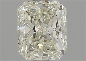 Foto Diamante Natural 1.30 quilates, Radiante , Color K, claridad SI1 y certificado GIA de