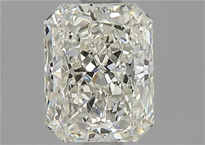 Foto Diamante Natural 1.07 quilates, Radiante , Color J, claridad SI1 y certificado GIA de