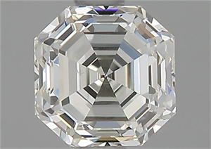 Picture of Natural Diamond 1.06 Carats, Radiant with  Cut, J Color, VS1 Clarity and Certified by GIA
