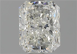 Picture of Natural Diamond 1.02 Carats, Radiant with  Cut, H Color, VVS2 Clarity and Certified by GIA