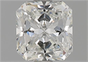 Natural Diamond 1.03 Carats, Radiant with  Cut, H Color, VS2 Clarity and Certified by GIA
