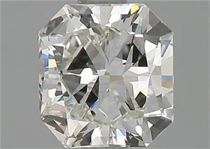 Picture of Natural Diamond 1.02 Carats, Radiant with  Cut, I Color, VVS1 Clarity and Certified by GIA