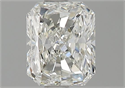 Natural Diamond 1.02 Carats, Radiant with  Cut, G Color, VS1 Clarity and Certified by GIA