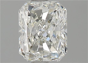 Picture of Natural Diamond 1.02 Carats, Radiant with  Cut, G Color, VS1 Clarity and Certified by GIA