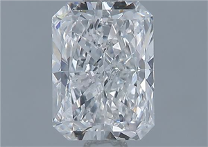 Foto Diamante Natural 1.01 quilates, Radiante , Color F, claridad SI2 y certificado GIA de