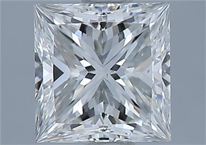 Foto Diamante Natural 0.90 quilates, Princesa , Color G, claridad VS2 y certificado GIA de