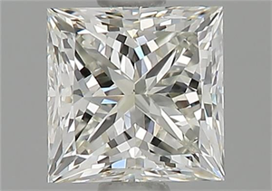 Foto Diamante Natural 0.91 quilates, Princesa , Color K, claridad VS1 y certificado GIA de