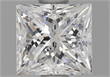 Diamante Natural 0.87 quilates, Princesa , Color F, claridad SI1 y certificado GIA