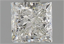 Diamante Natural 0.90 quilates, Princesa , Color I, claridad VS2 y certificado GIA