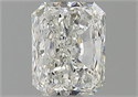 Natural Diamond 0.70 Carats, Radiant with  Cut, H Color, VS1 Clarity and Certified by GIA