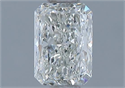Natural Diamond 0.51 Carats, Radiant with  Cut, H Color, VVS1 Clarity and Certified by GIA