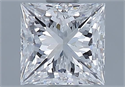 Natural Diamond 0.80 Carats, Princess with  Cut, D Color, VS1 Clarity and Certified by GIA
