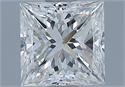 Natural Diamond 0.80 Carats, Princess with  Cut, I Color, VS1 Clarity and Certified by GIA