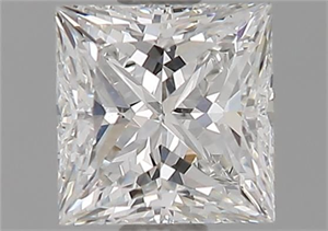 Foto Diamante Natural 0.80 quilates, Princesa , Color F, claridad VS2 y certificado GIA de