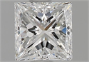 Diamante Natural 0.79 quilates, Princesa , Color E, claridad VS2 y certificado GIA