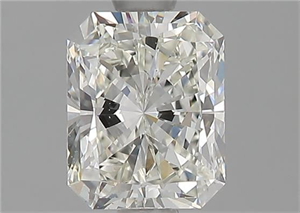 Picture of Natural Diamond 1.01 Carats, Radiant with  Cut, I Color, VS2 Clarity and Certified by GIA