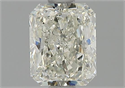 Natural Diamond 1.01 Carats, Radiant with  Cut, J Color, SI2 Clarity and Certified by GIA