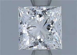 Foto Diamante Natural 0.71 quilates, Princesa , Color G, claridad VVS1 y certificado GIA de