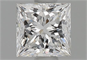 Natural Diamond 0.70 Carats, Princess with  Cut, F Color, SI1 Clarity and Certified by GIA