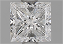 Diamante Natural 0.70 quilates, Princesa , Color E, claridad VS2 y certificado GIA