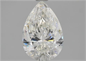 Diamante Natural 1.50 quilates, De pera , Color H, claridad SI2 y certificado GIA