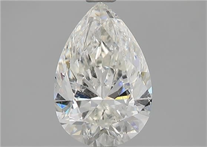 Foto Diamante Natural 1.50 quilates, De pera , Color H, claridad SI2 y certificado GIA de