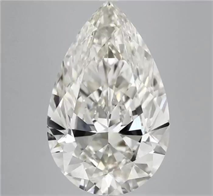 Foto Diamante Natural 11.99 quilates, De pera , Color I, claridad VVS1 y certificado IGI de