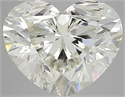 Natural Diamond 7.02 Carats, Heart with  Cut, I Color, VS2 Clarity and Certified by IGI