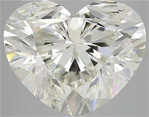 Picture of Natural Diamond 7.02 Carats, Heart with  Cut, I Color, VS2 Clarity and Certified by IGI
