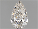 Natural Diamond 1.01 Carats, Pear with  Cut, J Color, VVS1 Clarity and Certified by GIA