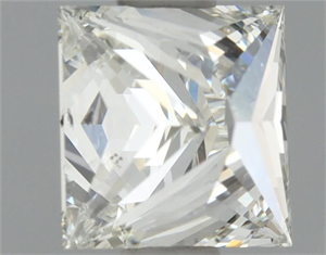 Foto Diamante Natural 0.90 quilates, Princesa , Color J, claridad SI2 y certificado GIA de