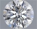 Natural Diamond 0.45 Carats, Round with Excellent Cut, I Color, VS1 Clarity and Certified by GIA