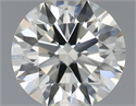 Natural Diamond 0.70 Carats, Round with Excellent Cut, K Color, VVS1 Clarity and Certified by IGI