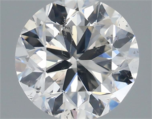 Foto Diamante Natural 2.01 quilates, Redondo , Color H, claridad SI2 y certificado GIA de