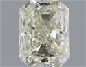 Diamante Natural 0.51 quilates, Radiante , Color K, claridad SI1 y certificado IGI