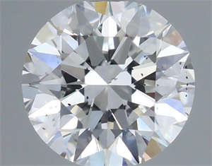 Picture of Natural Diamond 0.70 Carats, Round with Excellent Cut, E Color, SI1 Clarity and Certified by GIA