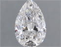 Natural Diamond 1.00 Carats, Pear with  Cut, G Color, IF Clarity and Certified by GIA