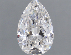 Picture of Natural Diamond 1.00 Carats, Pear with  Cut, G Color, IF Clarity and Certified by GIA