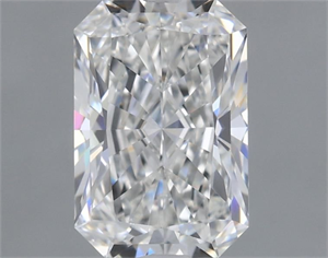 Picture of Natural Diamond 1.21 Carats, Radiant with  Cut, F Color, VVS2 Clarity and Certified by GIA
